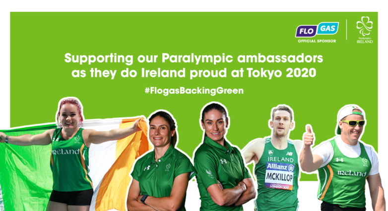 Flogas sponsors Five Athletes for Tokyo 2020 Paralympics